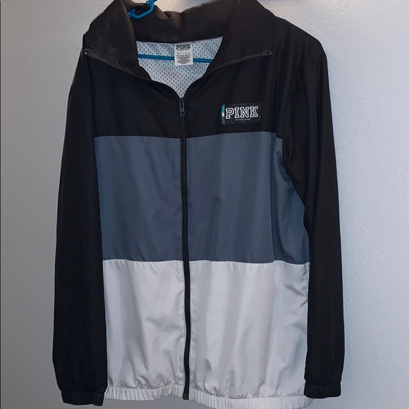 PINK Victoria's Secret Jackets & Blazers - Multi colored windbreaker
